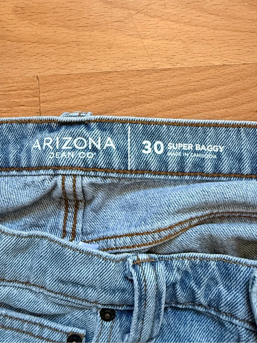 Arizona Jean Company Light Blue Denim Shorts